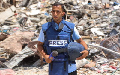 W ataku Izraela zginęło 5 dziennikarzy