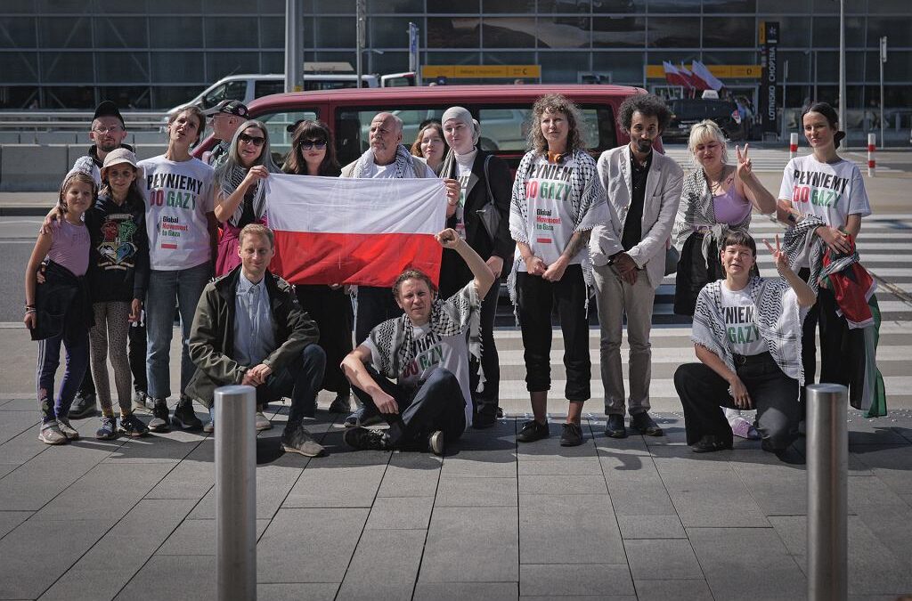 Polacy płyną z pomocą dla Gazy. Międzynarodowa flotylla w drodze do Palestyny