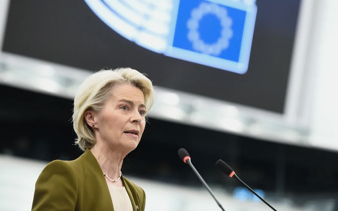 Ursula von der Leyen wzywa do zawieszenia wolnego handlu UE z Izraelem